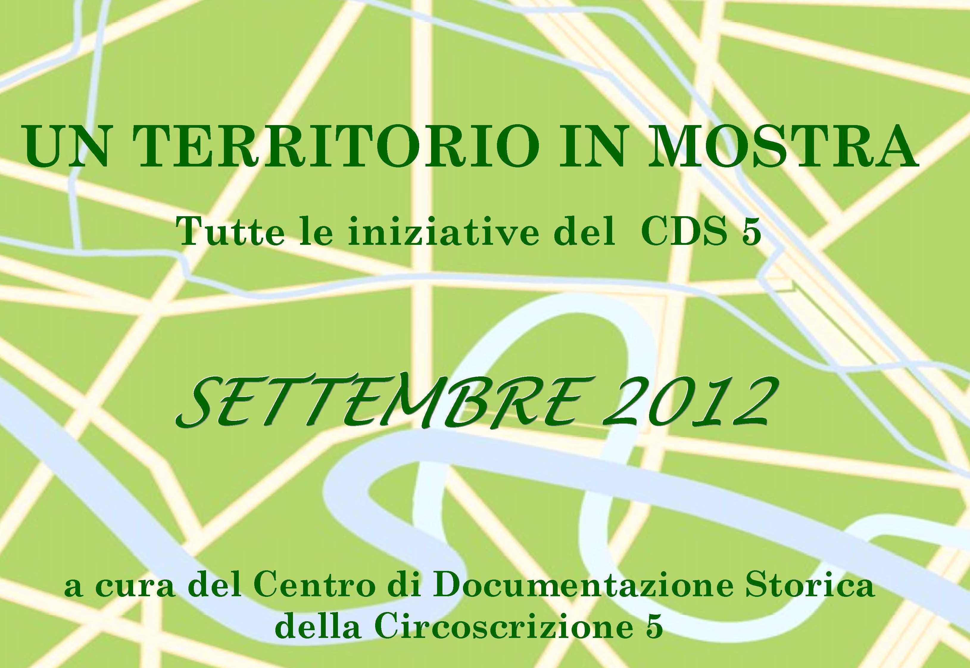 CDS Programma settembre 2012