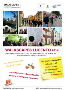 Locandina Walkscapes_Lucento in LucentoinFesta 2014